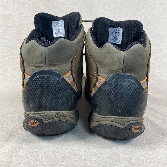 Oboz Womens Hiking Boots Size 10W Bridger Premium Mid B-DRY Dark Oak Shoes - Picture 10 of 12